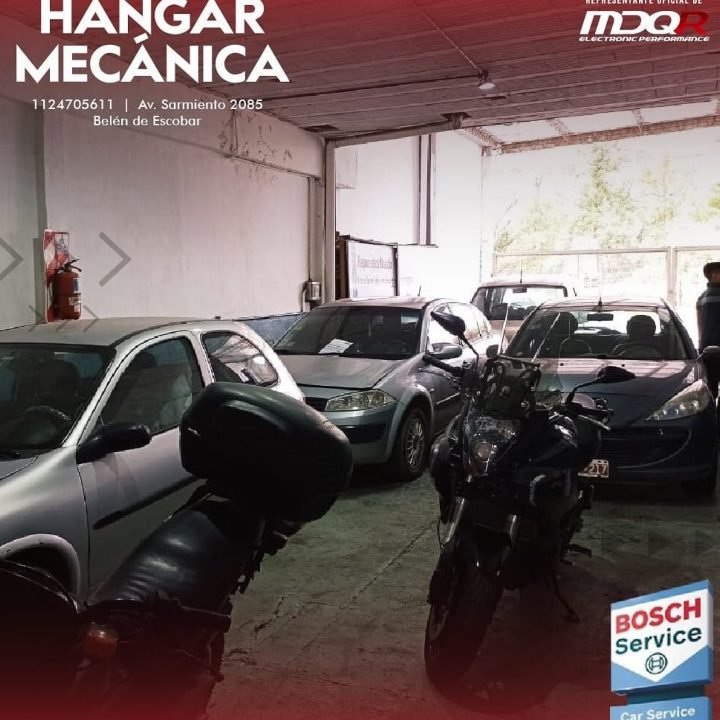taller mecanico hangar